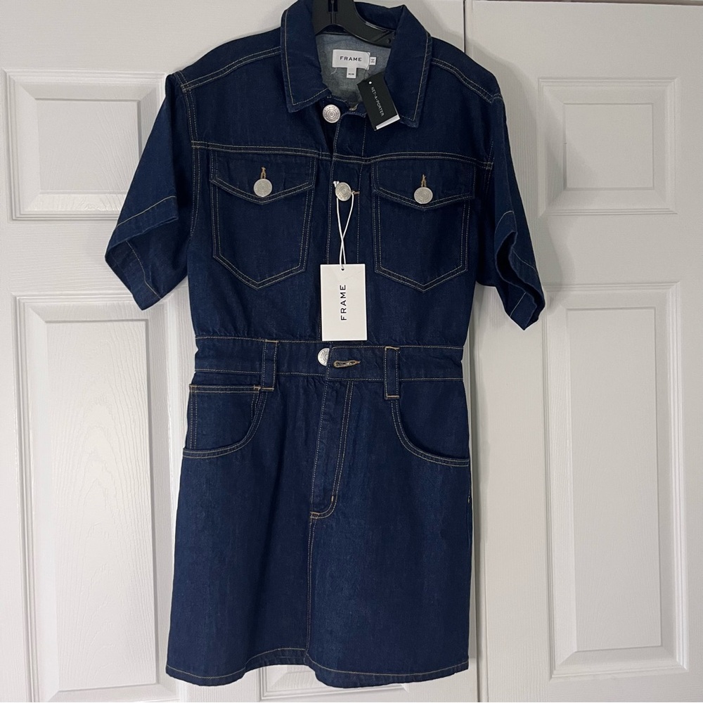 FRAME Denim Dress NWT in Size Medium